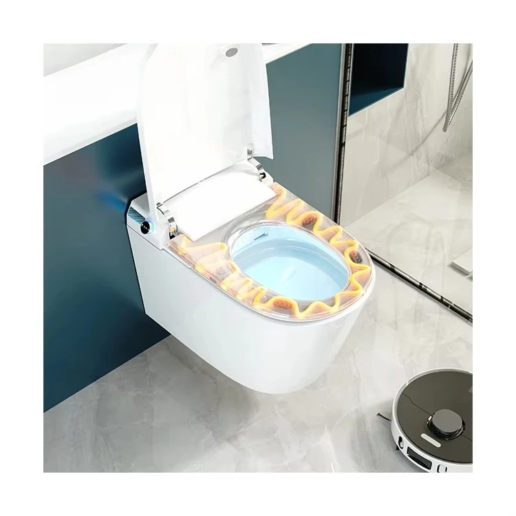 Modern Style Concealed Tank Wall Mounting Toilet P-trap Wall Hung Toilet Bowl
Modern Style Concealed Tank Wall Mounting Toilet P-trap Wall Hung Toilet Bowl