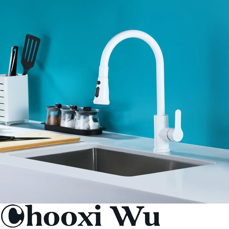 CHOO XIWU-Pull-Retractable 360° kitchen faucet multi-function faucet bathroom faucet accessories shower faucet kitchen
CHOO XIWU-Pull-Retractable 360° kitchen faucet multi-function faucet bathroom faucet accessories shower faucet kitchen