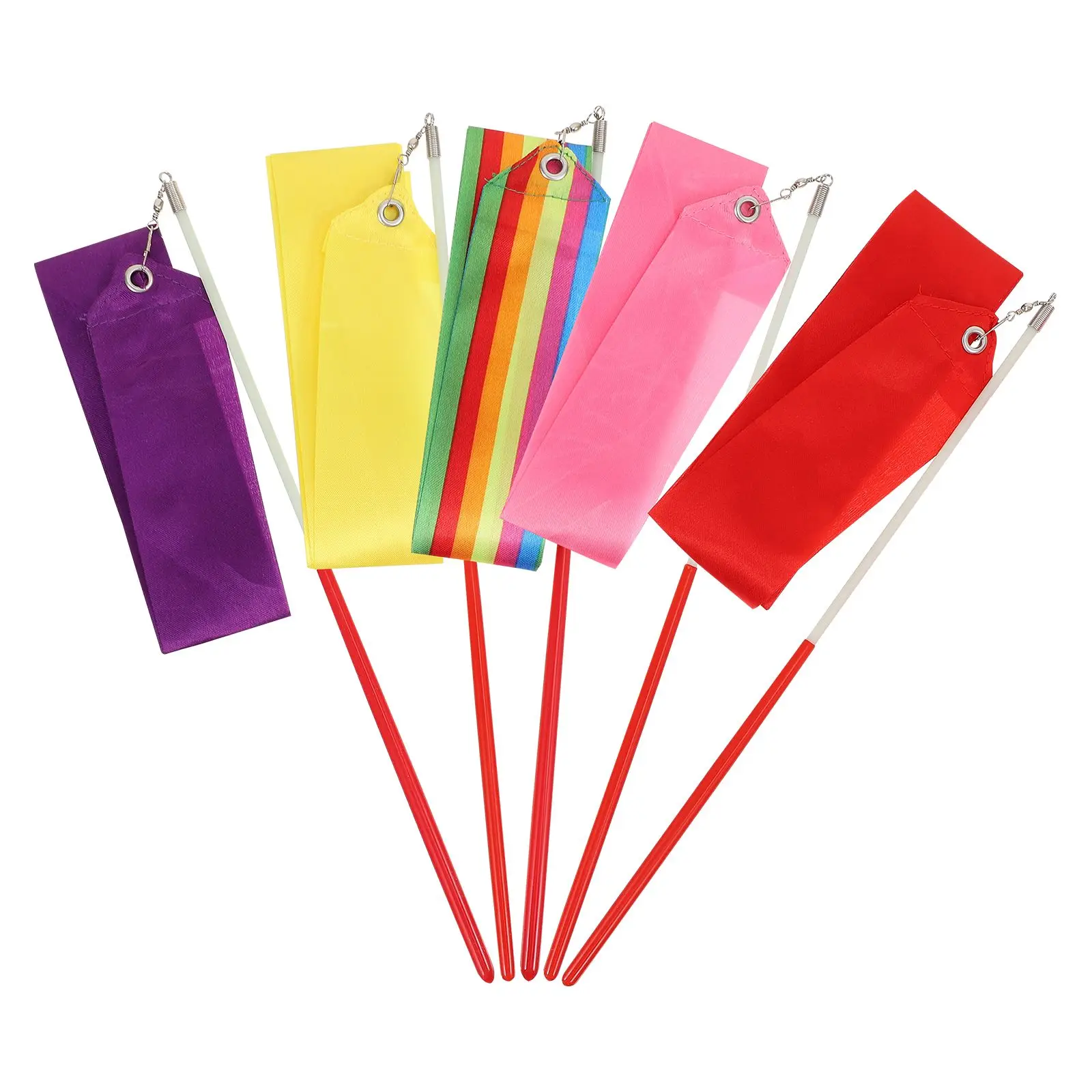 5 Pcs Gym Ribbon Durable Rhythmic Streamers Colorful Kids Gymnastics Dance Wrist Child Exercise Twirling Props
5 Pcs Gym Ribbon Durable Rhythmic Streamers Colorful Kids Gymnastics Dance Wrist Child Exercise Twirling Props