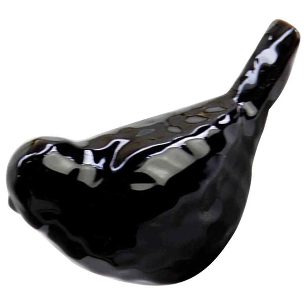 Decorations Ceramic Bird Ornaments Figurine Statue Small Desktop Decorative Animal Black Figurines Tabletop Home
Decorations Ceramic Bird Ornaments Figurine Statue Small Desktop Decorative Animal Black Figurines Tabletop Home