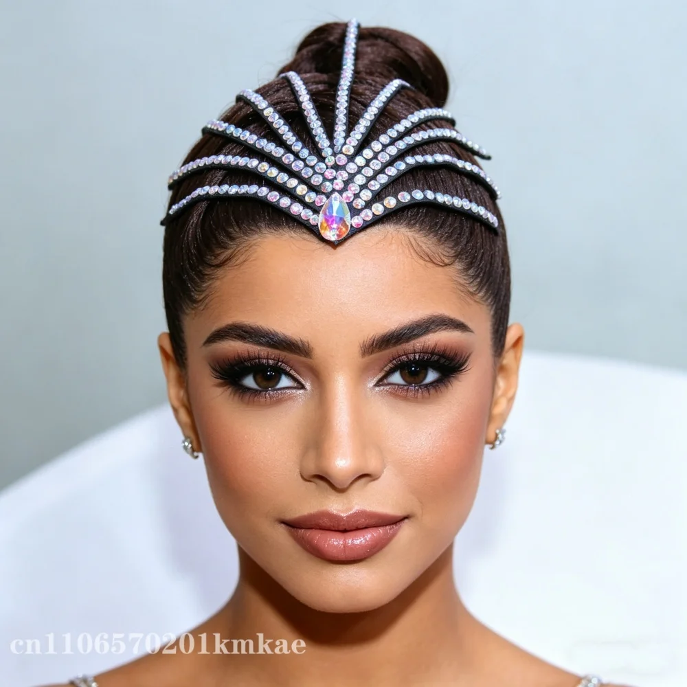 Latin Dance Competition Accessories AB Stones Headwear Modern Dancing Social Dances Performance Ornaments Head Flower Hairpin
Latin Dance Competition Accessories AB Stones Headwear Modern Dancing Social Dances Performance Ornaments Head Flower Hairpin