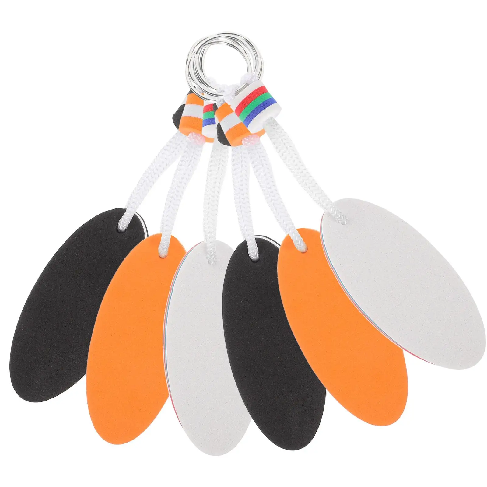 6pcs Surfboard Keychains EVA Floating Keyrings Water Sports Accessories Orange White BlackEach Lightweight
6pcs Surfboard Keychains EVA Floating Keyrings Water Sports Accessories Orange White BlackEach Lightweight
