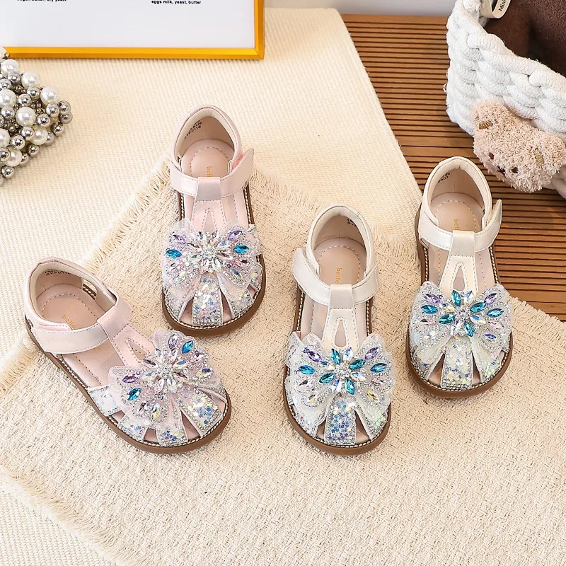 Girls Roman Sandals with Lace Bow-knot Decor Non‑slip Soft Sole Children Princess Summer Shoes Kids Toes Capped Sandals
Girls Roman Sandals with Lace Bow-knot Decor Non‑slip Soft Sole Children Princess Summer Shoes Kids Toes Capped Sandals