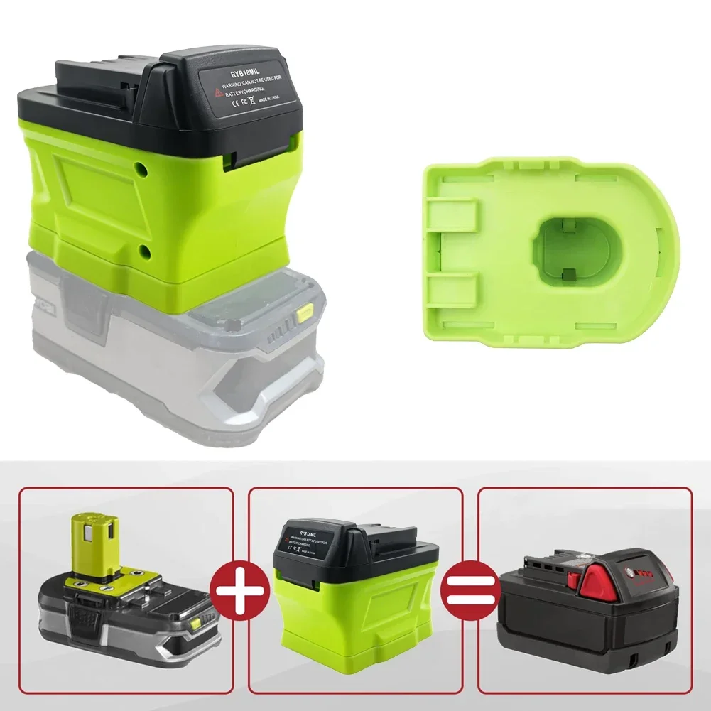 RYB18MIL Battery Adapter Converter for Ryobi 18V Battery To for Milwaukee 18V Power Tools Convert To for Milwaukee 18V Battery
RYB18MIL Battery Adapter Converter for Ryobi 18V Battery To for Milwaukee 18V Power Tools Convert To for Milwaukee 18V Battery
