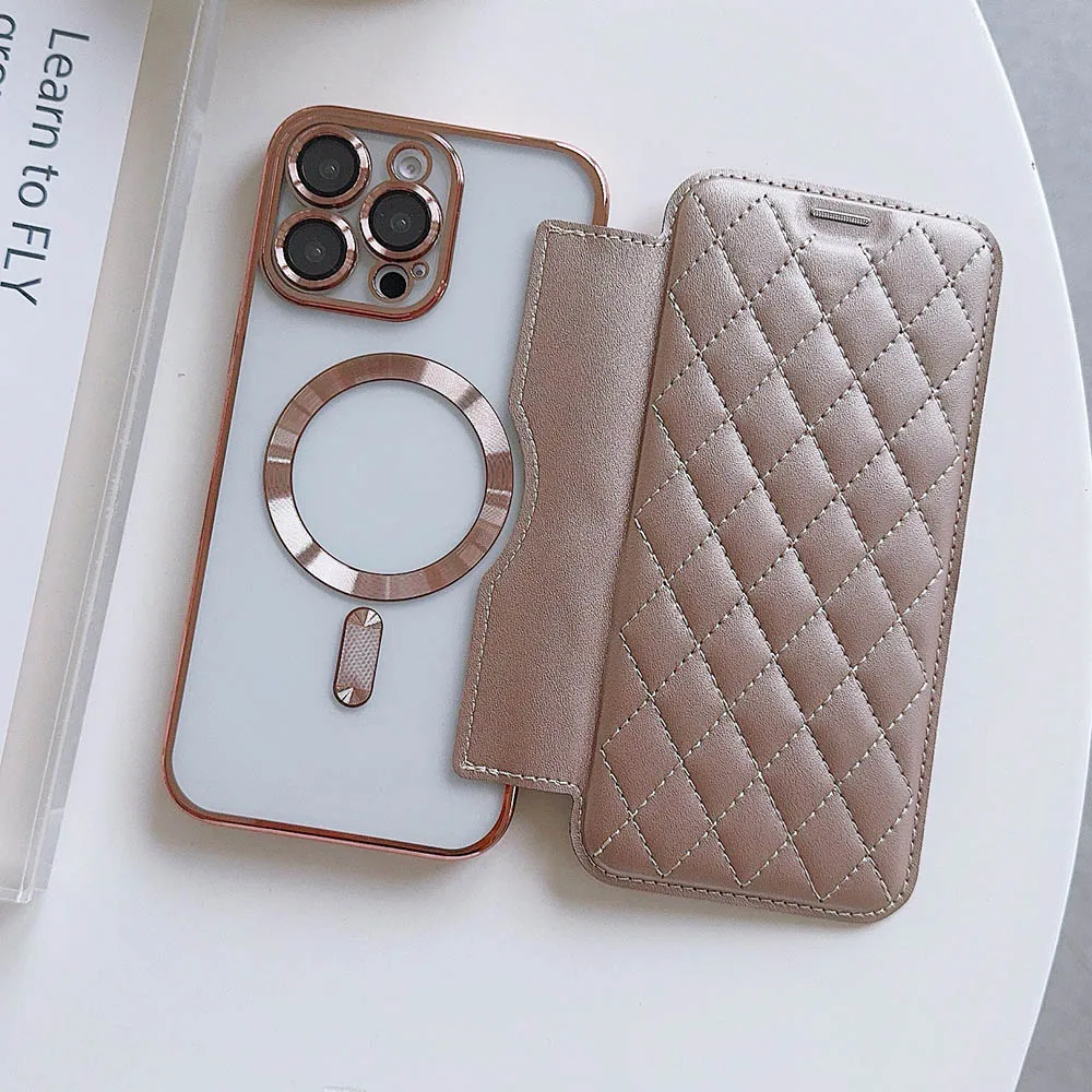 Luxury Magnetic Wireless Charging Flip Wallet Phone Case For iPhone 16 15 14 13 12 11 Pro Max Plus Leather Card Holder Cover
Luxury Magnetic Wireless Charging Flip Wallet Phone Case For iPhone 16 15 14 13 12 11 Pro Max Plus Leather Card Holder Cover
