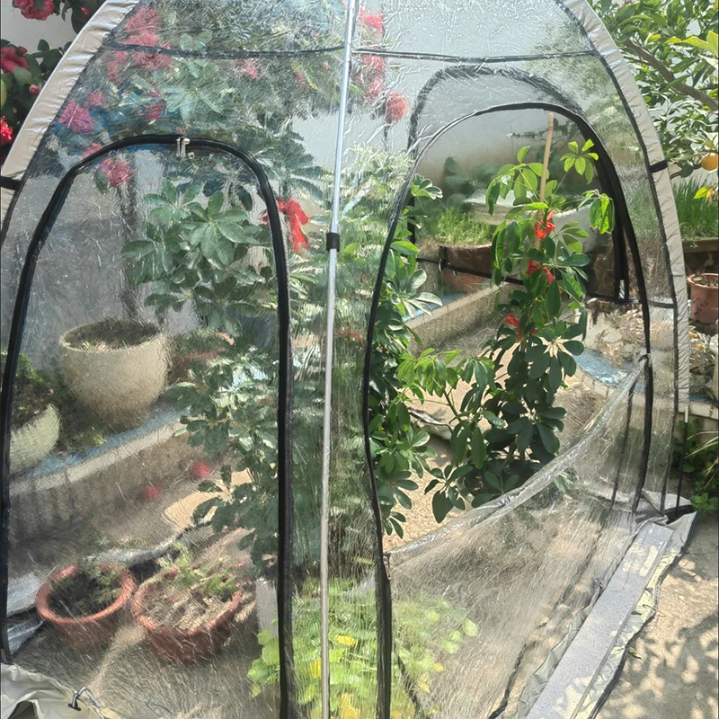Clear Transparent Tent for Plant Protection, Rainy Season Anti-Rain Windproof, Multi-Functional Indoor Outdoor Use, Lightweight
Clear Transparent Tent for Plant Protection, Rainy Season Anti-Rain Windproof, Multi-Functional Indoor Outdoor Use, Lightweight