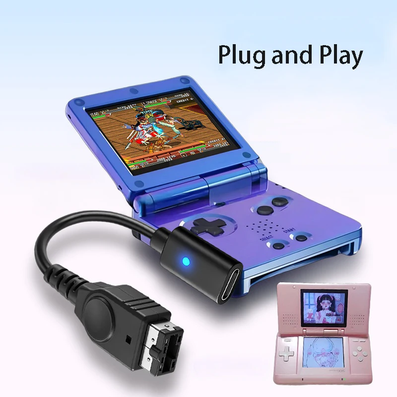 for GBA SP Charging Cable USB C Female Plug Adapter USB C Cord for GBA SP Game Console Data Power Supply Converter
for GBA SP Charging Cable USB C Female Plug Adapter USB C Cord for GBA SP Game Console Data Power Supply Converter