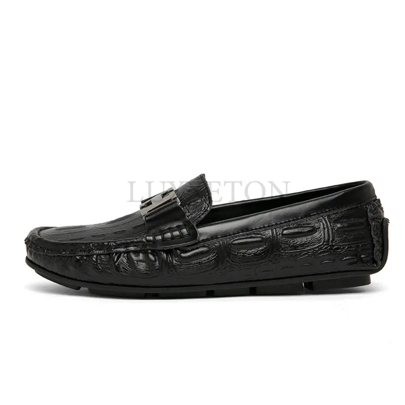 Men Loafers Genuine Leather Driving Party Loafer Shoes Big Size 36-45 Male Moccasins Slip On Luxury Loafers Shoes
Men Loafers Genuine Leather Driving Party Loafer Shoes Big Size 36-45 Male Moccasins Slip On Luxury Loafers Shoes
