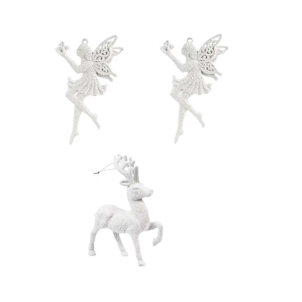 3 Pcs Xmas Ornaments Christmas Tree Pendant Pendants Hanging Decors Small Adornments White Themed
3 Pcs Xmas Ornaments Christmas Tree Pendant Pendants Hanging Decors Small Adornments White Themed