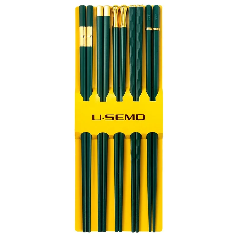 Alloy Chopsticks Do Not Mold High-Grade Household Mildew One Person A Chopsticks Fast Child Family Set
Alloy Chopsticks Do Not Mold High-Grade Household Mildew One Person A Chopsticks Fast Child Family Set