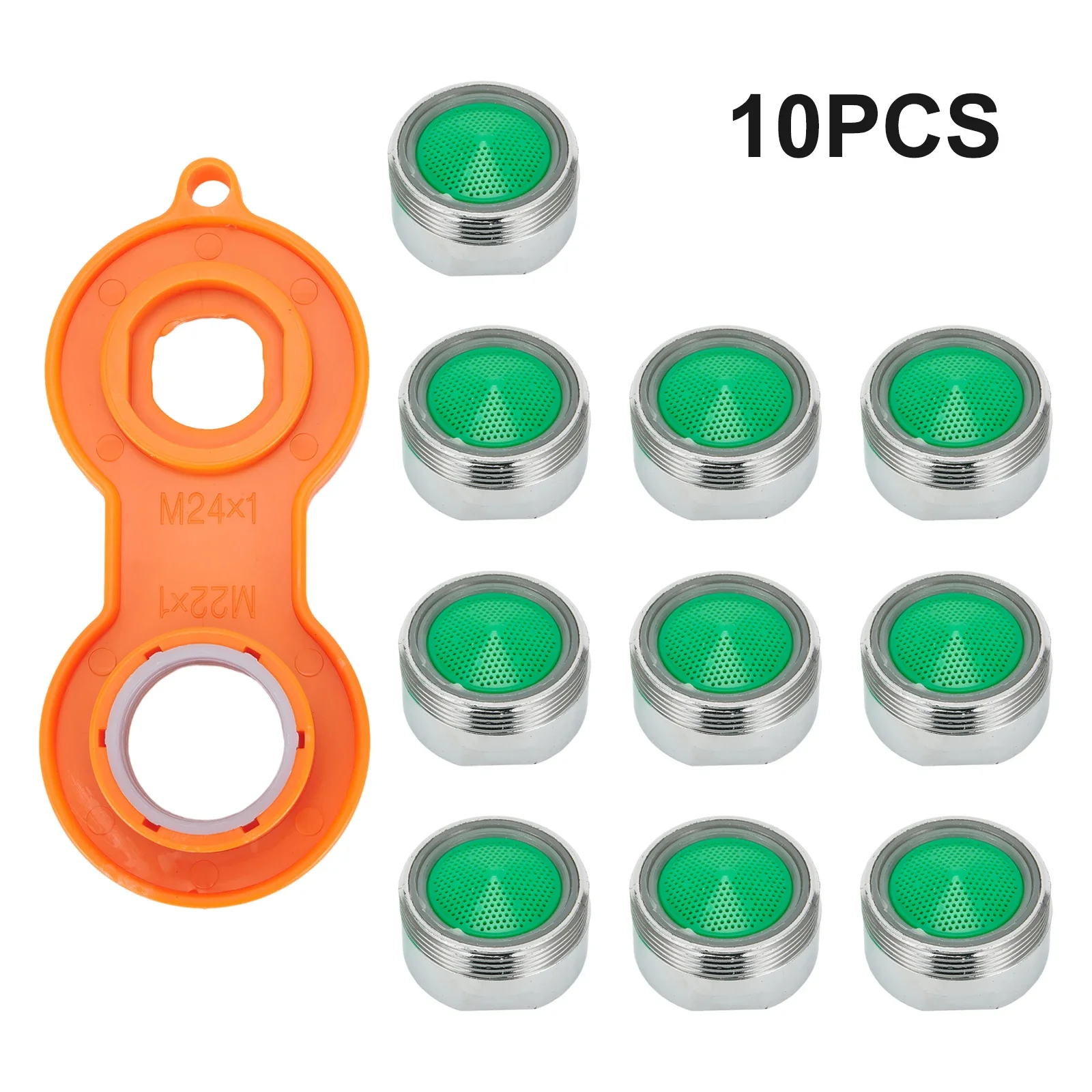 10pcs/set Water Saving Faucet Aerator Replaceable Filter Mixed Nozzle M24 24mm Thread Bathroom Faucet Bubbler Accessories
10pcs/set Water Saving Faucet Aerator Replaceable Filter Mixed Nozzle M24 24mm Thread Bathroom Faucet Bubbler Accessories