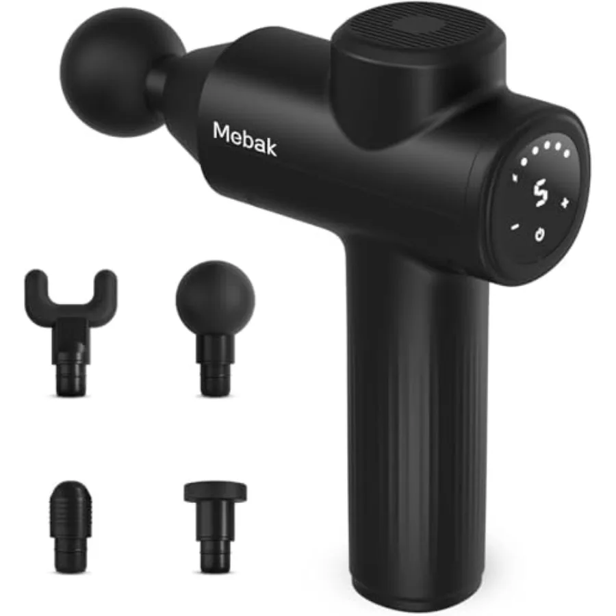 Mebak 7 Massage Gun, Massage Gun Deep Tissue for Pain Relief, Muscle Massager for Home, Office and Gym, 5 Speed Levels
Mebak 7 Massage Gun, Massage Gun Deep Tissue for Pain Relief, Muscle Massager for Home, Office and Gym, 5 Speed Levels
