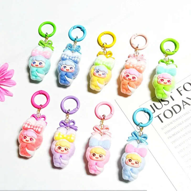 New Mini Keychain Cartoon Creative Three-dimensional Doll Students Schoolbag Pendant Car Key Chain Women Men Presents 2025
New Mini Keychain Cartoon Creative Three-dimensional Doll Students Schoolbag Pendant Car Key Chain Women Men Presents 2025