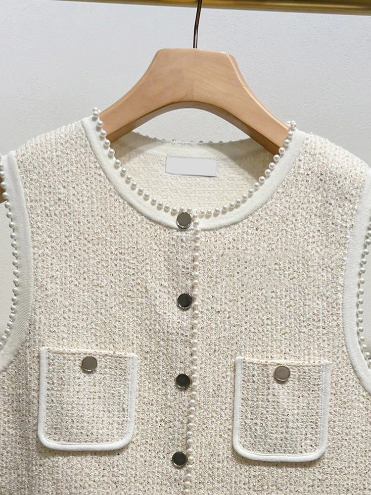 Ele Beaded Vest Top Small Fraance Sle Button Detail Polyester Fiber Splicing ort Length Moderate Warmth Single Butt...
Ele Beaded Vest Top Small Fraance Sle Button Detail Polyester Fiber Splicing ort Length Moderate Warmth Single Butt...