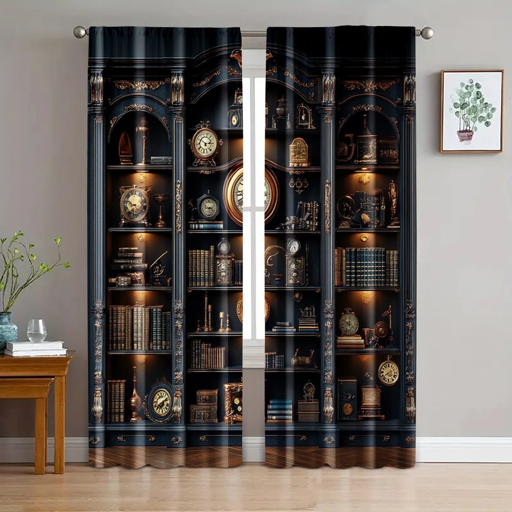 2pc, Curtains Steam punk theme Protecting Privacy Festive Holiday Use for With rod pockets, translucent polyester curtains for
2pc, Curtains Steam punk theme Protecting Privacy Festive Holiday Use for With rod pockets, translucent polyester curtains for