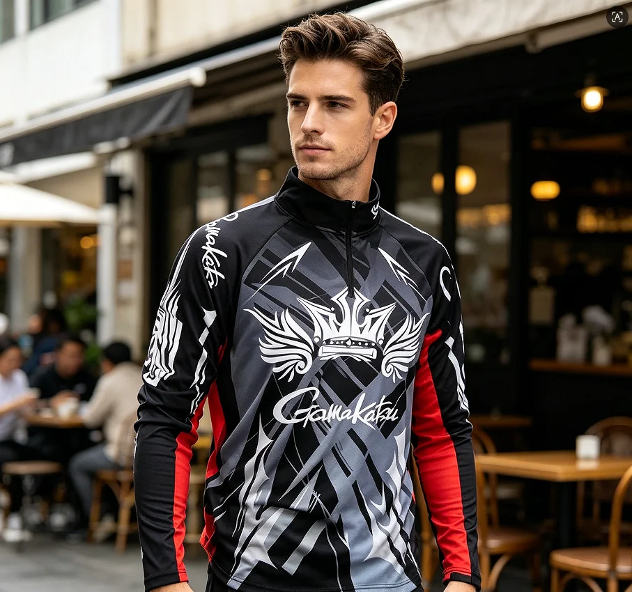 Summer Fishing Jerseys Quick Dry Mesh Long Sleeve Sunscreen Cool Feeling Outdoor Stand Collar Shirt for Fishing Clothing
Summer Fishing Jerseys Quick Dry Mesh Long Sleeve Sunscreen Cool Feeling Outdoor Stand Collar Shirt for Fishing Clothing