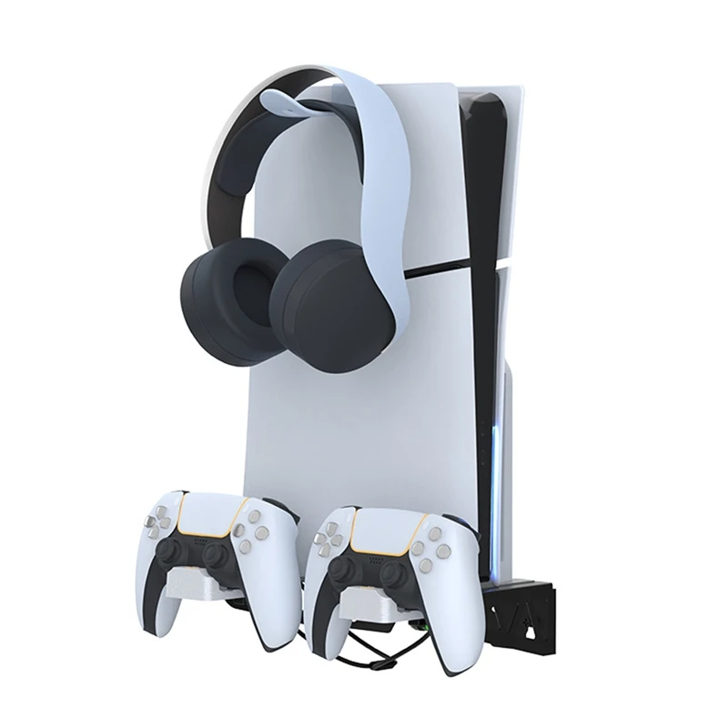 Wall Mount Bracket Console Stand For PS5 Slim, Playstation 5 Controller Charging Dock Station Vertical Stand
Wall Mount Bracket Console Stand For PS5 Slim, Playstation 5 Controller Charging Dock Station Vertical Stand