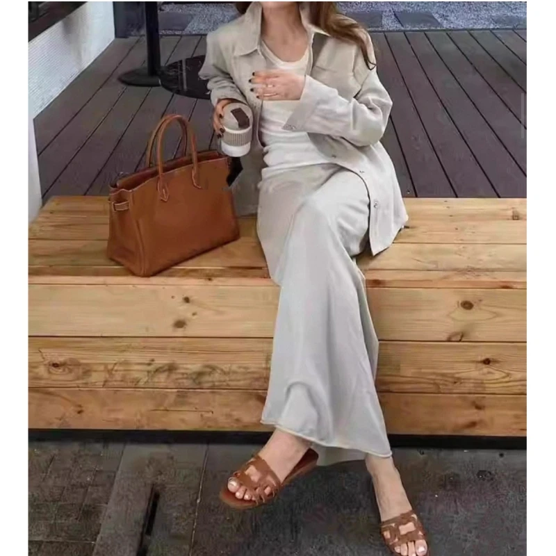25 year spring and summer niche new vacation style with a single strip beach, women's flat bottomed outdoor sandals
25 year spring and summer niche new vacation style with a single strip beach, women's flat bottomed outdoor sandals