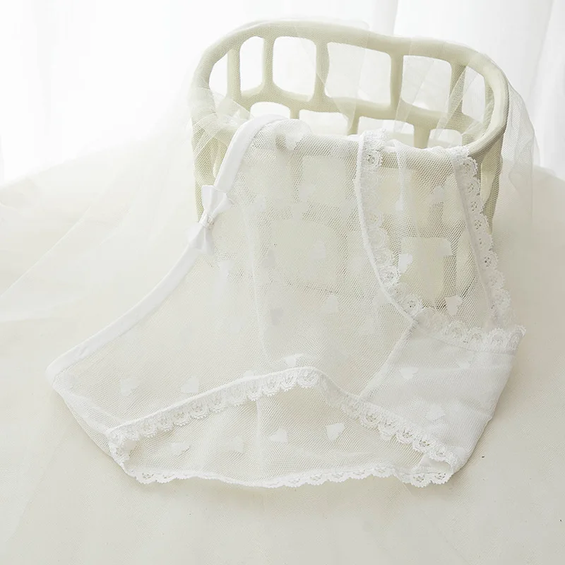 Japanese Sweet Women Thin Mesh Briefs Underwear Summer Bow Heart Transparent Panties for Girls Cotton Breathable Lingerie бикини
Japanese Sweet Women Thin Mesh Briefs Underwear Summer Bow Heart Transparent Panties for Girls Cotton Breathable Lingerie бикини