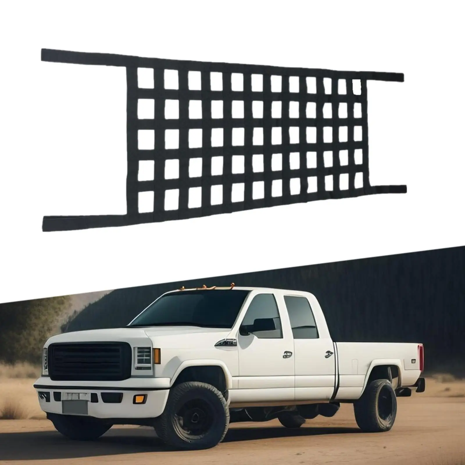 Mesh Cargo Net Roof Net Automotive Accessories Easy to Install Directly Replace High Performance Rear Cargo Cover Top Hammock
Mesh Cargo Net Roof Net Automotive Accessories Easy to Install Directly Replace High Performance Rear Cargo Cover Top Hammock
