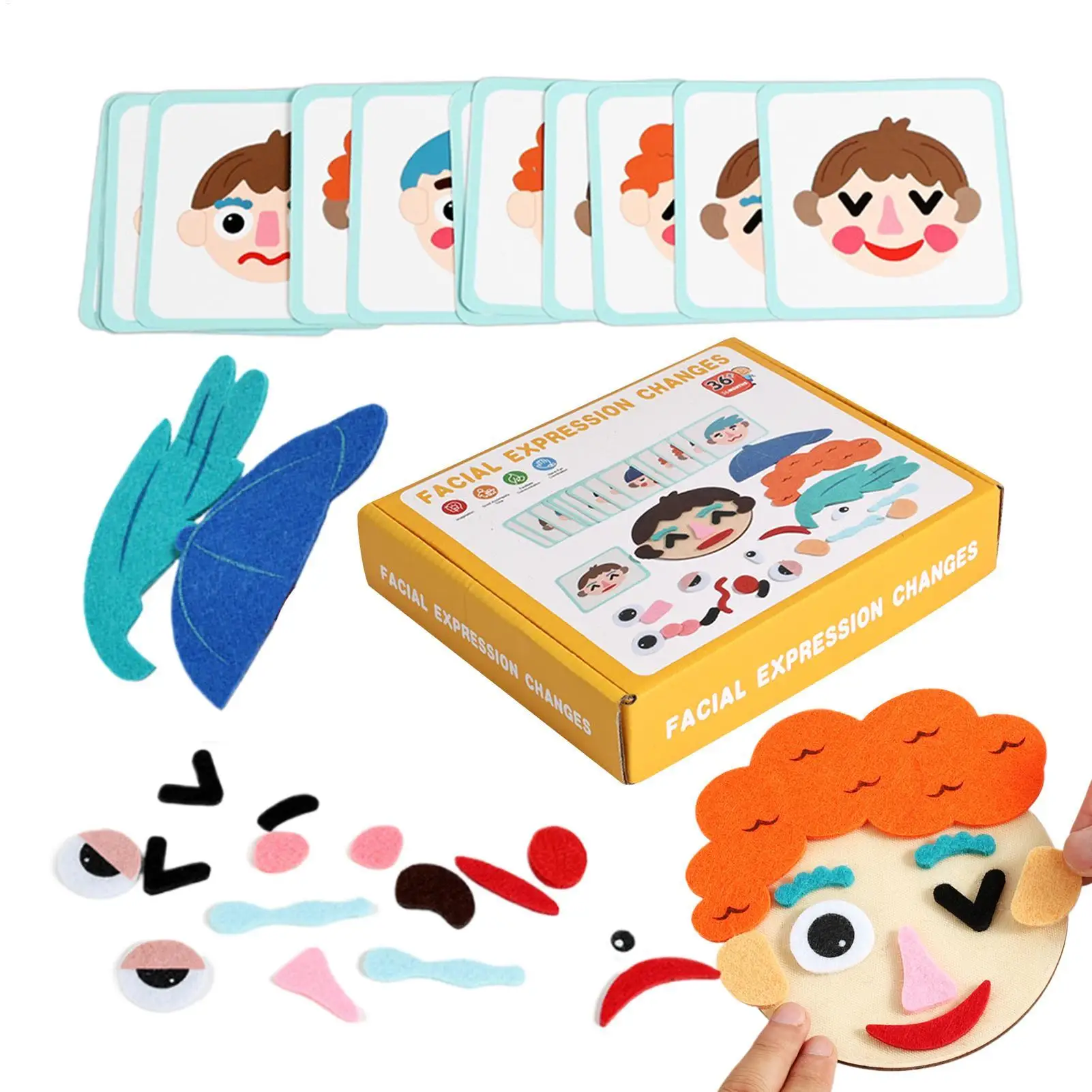 Игра-головоломка с выражением, соответствующая игра, забавная обучающая игра с флэш-картами, обучающая игрушка для социального эмоционального обучения для малышей дошкольного возраста
Игра-головоломка с выражением, соответствующая игра, забавная обучающая игра с флэш-картами, обучающая игрушка для социального эмоционального обучения для малышей дошкольного возраста