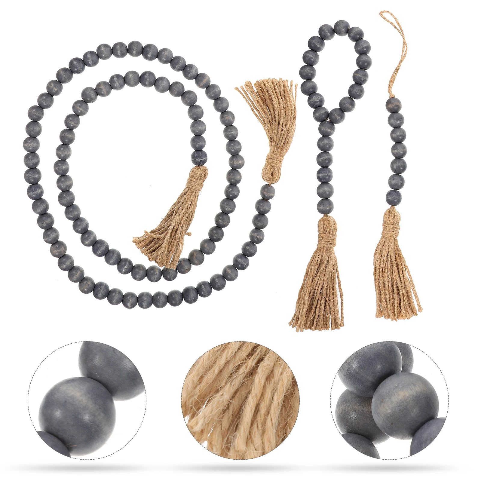 3 Pcs Wooden Bead Tassel Pendant Decorative Beads Decorations Hanging Tassels Beaded Curtain
3 Pcs Wooden Bead Tassel Pendant Decorative Beads Decorations Hanging Tassels Beaded Curtain