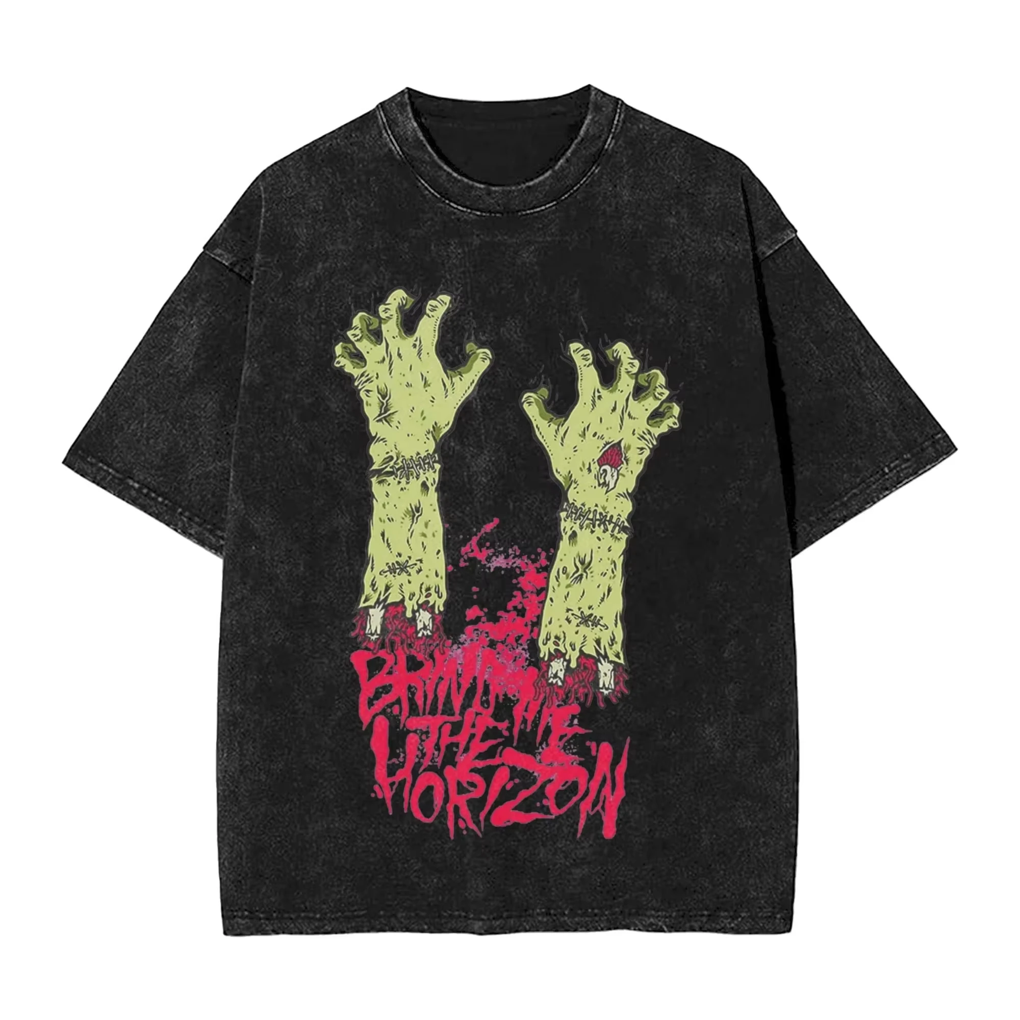 2025 Summer Brings Me The Horizons BMTH Washed T Shirt Streetwear Hip Hop Vintage T-Shirt Tees Men Women Cotton
2025 Summer Brings Me The Horizons BMTH Washed T Shirt Streetwear Hip Hop Vintage T-Shirt Tees Men Women Cotton