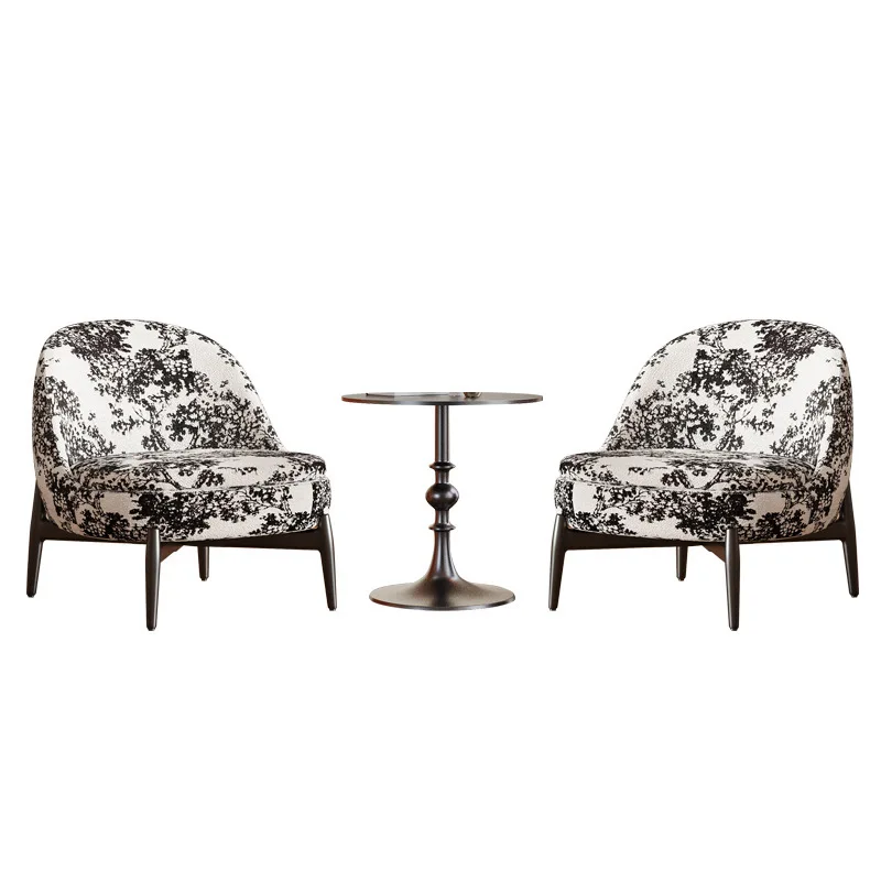 French single sofa chair living room bedroom retro wind table and chair combination modern medieval homestay study leisure sofa
French single sofa chair living room bedroom retro wind table and chair combination modern medieval homestay study leisure sofa