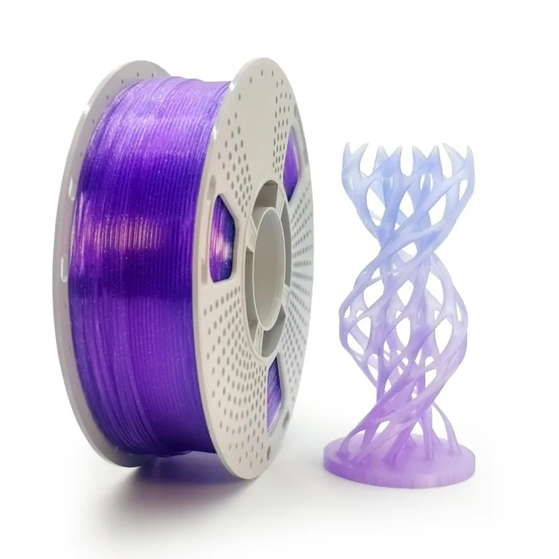 1.75mm PLA 3D Printing Consumable 3D Printer Filament for FDM Printer Semi-Transparent Gradient Color Eco-friendly Filament
1.75mm PLA 3D Printing Consumable 3D Printer Filament for FDM Printer Semi-Transparent Gradient Color Eco-friendly Filament