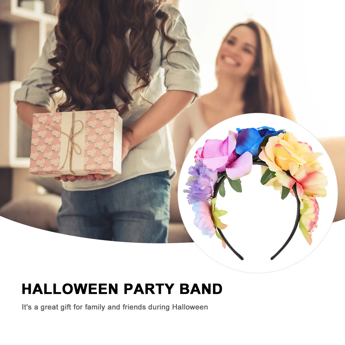 Artificial Rose Band Halloween Party Headdress Cosplay Headband Masquerade Ball Photo Prop Lightweight Durable Fashion Hair
Artificial Rose Band Halloween Party Headdress Cosplay Headband Masquerade Ball Photo Prop Lightweight Durable Fashion Hair