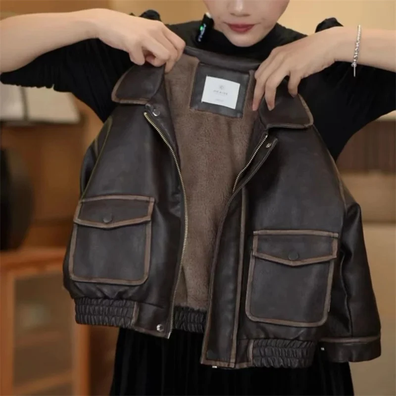 Boys Coat Cotton Jacket Windbreak Outerwear 2025 PU Winter Autumn Thicken Warm Cotton Christmas Gift Children's Clothing
Boys Coat Cotton Jacket Windbreak Outerwear 2025 PU Winter Autumn Thicken Warm Cotton Christmas Gift Children's Clothing