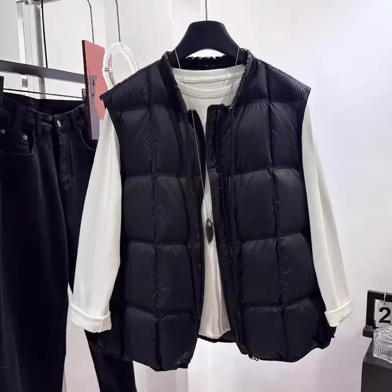 Extra Large 300 Pou Plaid down Cotton Vest ex Winter New Sle Layered Loose Warm Svel Jaet for Teens
Extra Large 300 Pou Plaid down Cotton Vest ex Winter New Sle Layered Loose Warm Svel Jaet for Teens