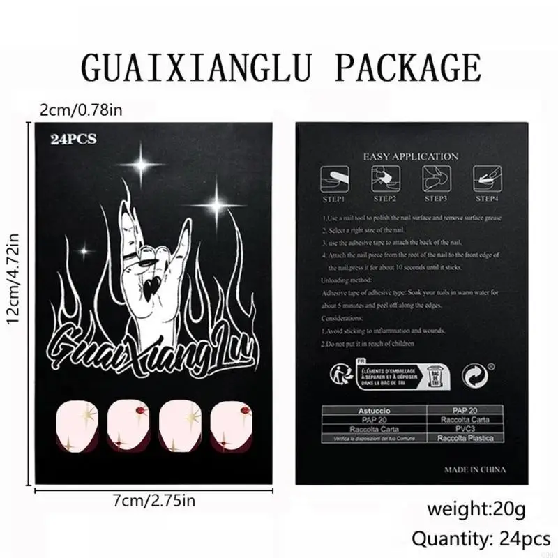 G99E Almond Press on Glossy Fake on in 12 Sizes,24Pcs French Tips for DIY Art Decorations
G99E Almond Press on Glossy Fake on in 12 Sizes,24Pcs French Tips for DIY Art Decorations