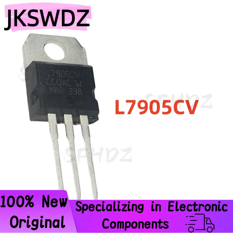 20/50/100PCS 100% NEW Quality L7905CV TO220 L7905 TO-220 Three-terminal voltage regulator transistor -5V 1.5A
20/50/100PCS 100% NEW Quality L7905CV TO220 L7905 TO-220 Three-terminal voltage regulator transistor -5V 1.5A