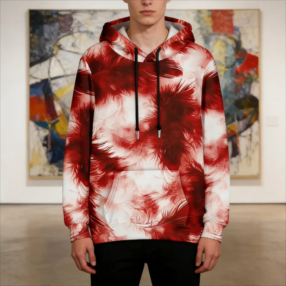 Modern Ink Wash Hoodie for Men Unique Liquid Feather Abstract Print Sweatshirt Cool Winter Casual Fashion Pullover Couple Outfit
Modern Ink Wash Hoodie for Men Unique Liquid Feather Abstract Print Sweatshirt Cool Winter Casual Fashion Pullover Couple Outfit