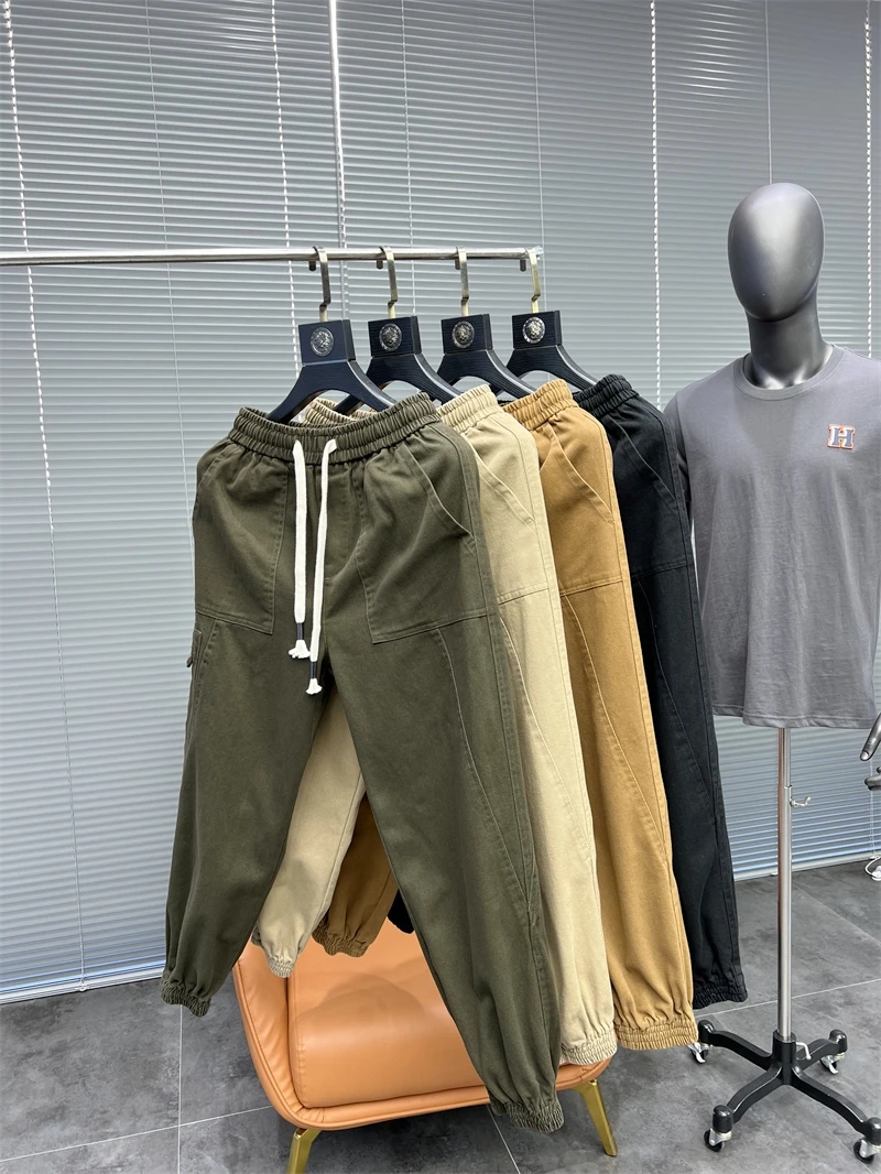 Svip мужские повседневные хлопковые рабочие брюки весна-осень уличные брюки свободного покроя с манжетами американские брюки для отдыха
Svip мужские повседневные хлопковые рабочие брюки весна-осень уличные брюки свободного покроя с манжетами американские брюки для отдыха