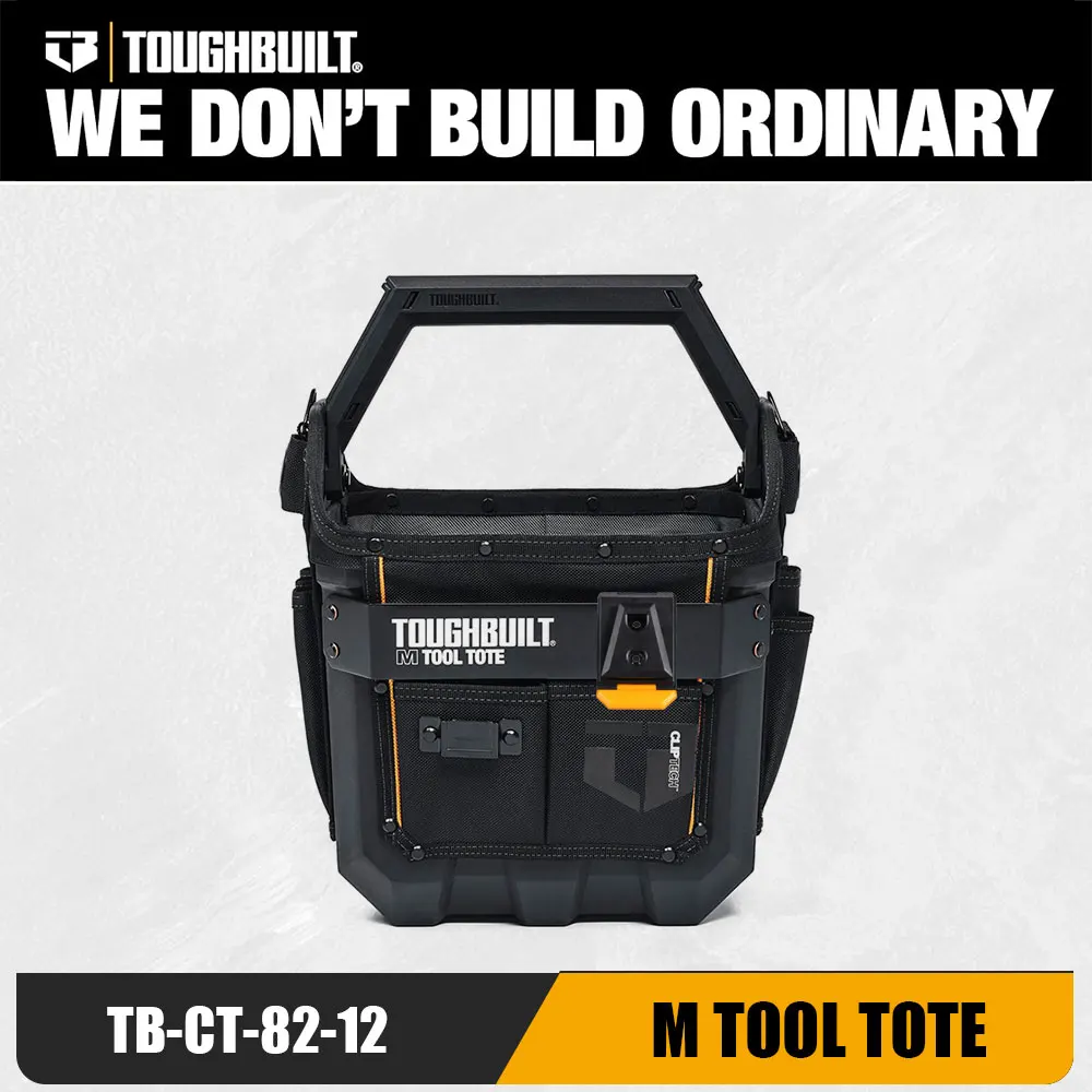 Сумка для инструментов ToughBuilt 12 дюймов, средняя жесткая, для тяжелых условий эксплуатации | Усиленный органайзер ClipTech для дома и гаража TB-CT-82-12
Сумка для инструментов ToughBuilt 12 дюймов, средняя жесткая, для тяжелых условий эксплуатации | Усиленный органайзер ClipTech для дома и гаража TB-CT-82-12