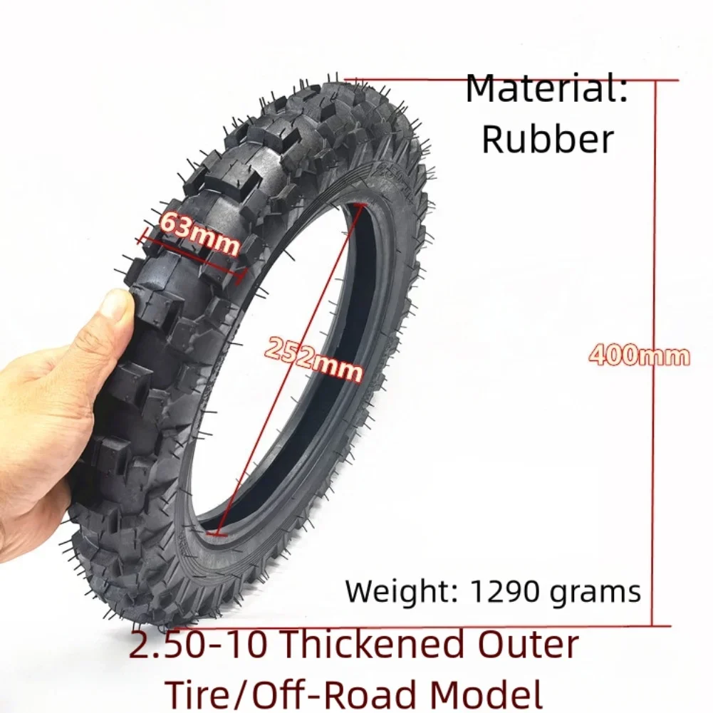 14 inch 25010 thick motorcycle tire with nylon cord and chafer fabric for damage resistance in off road riding
14 inch 25010 thick motorcycle tire with nylon cord and chafer fabric for damage resistance in off road riding