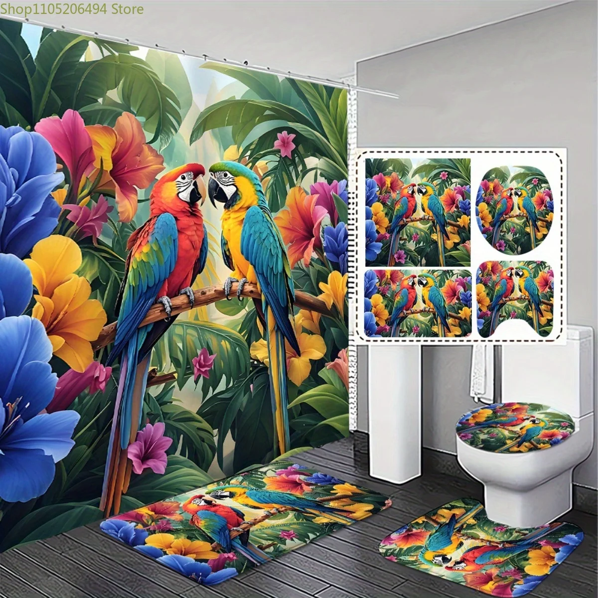 1pc/3pcs/4pcs Cartoon Cute Bow Calf Pattern Bathroom Shower Curtain
1pc/3pcs/4pcs Cartoon Cute Bow Calf Pattern Bathroom Shower Curtain