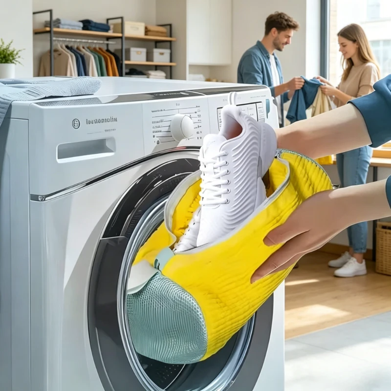 6Pcs Yellow Gray Shoe Washing Bag, Fluffy Fiber Lining, Anti-tear Anti-deformation Laundry Accessory for Household Use
6Pcs Yellow Gray Shoe Washing Bag, Fluffy Fiber Lining, Anti-tear Anti-deformation Laundry Accessory for Household Use