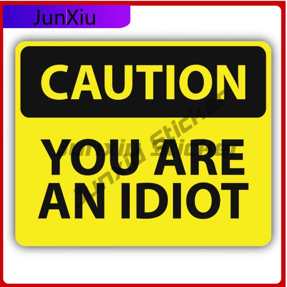 Caution You Are Unique Bumper Waterproof Accessory decal sign cars Idiot bumper Warning sticker An for Cute Car Cute Sticker
Caution You Are Unique Bumper Waterproof Accessory decal sign cars Idiot bumper Warning sticker An for Cute Car Cute Sticker