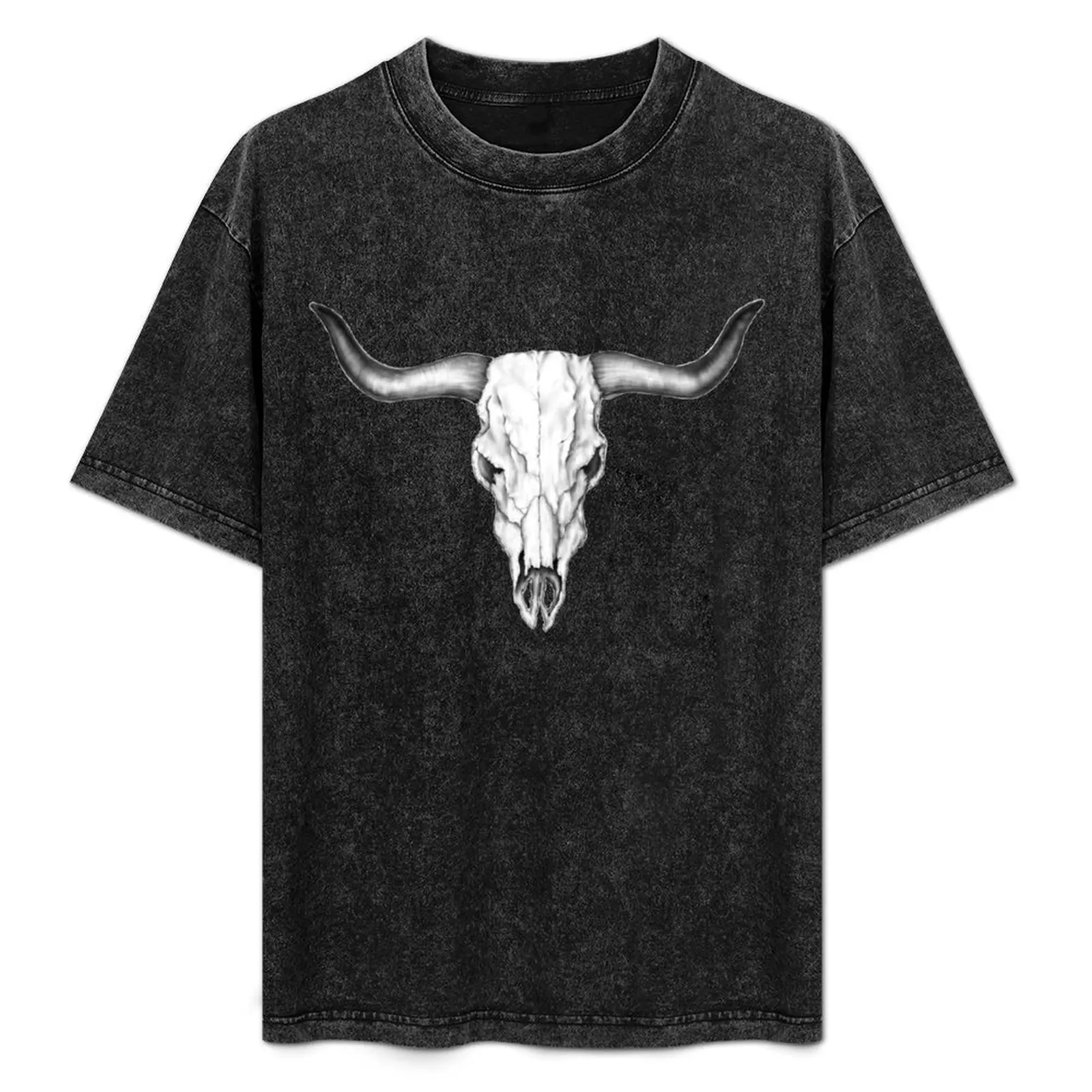 Bull Skull T-Shirt Retro Graphic Print T-Shirt
Bull Skull T-Shirt Retro Graphic Print T-Shirt