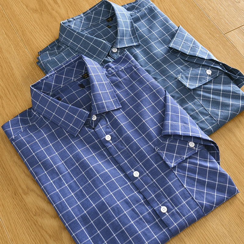 Linen Men's Summer Fashion Casual Plaid Short Sleeve Shirt Standard Fit Youth Popular Sharp Collar Regular Thickness
Linen Men's Summer Fashion Casual Plaid Short Sleeve Shirt Standard Fit Youth Popular Sharp Collar Regular Thickness