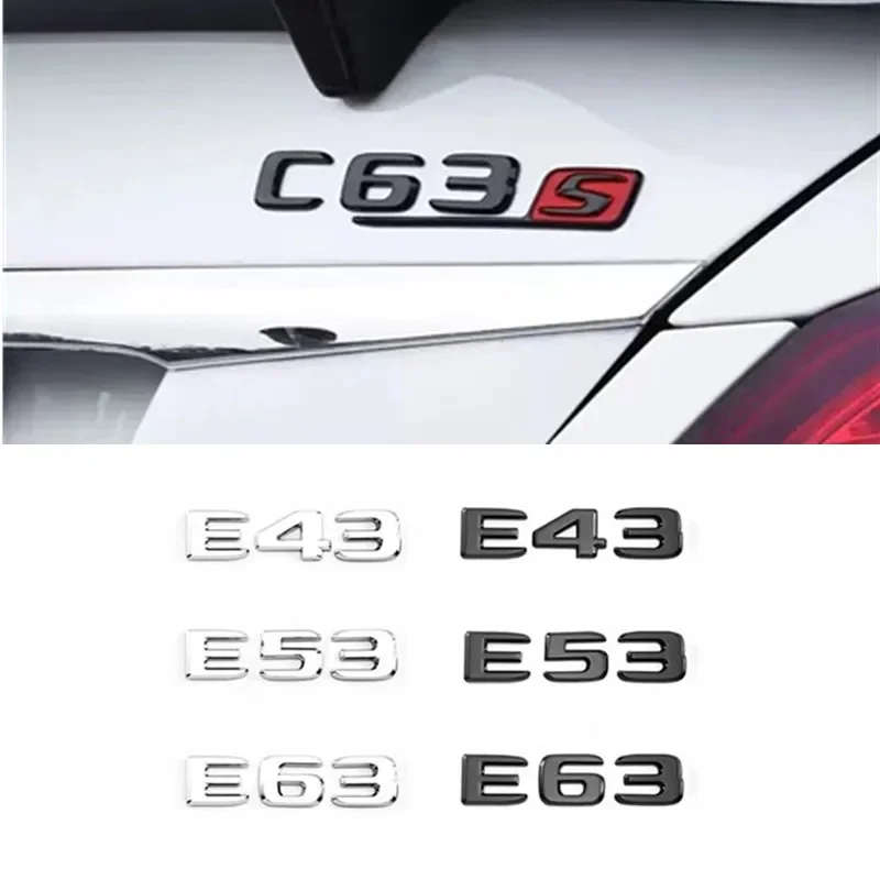 3D ABS Chrome Emblem Letters Sticker Nameplate Car Trunk Badge For Mercedes Benz E43 E53 E63 S AMG 4Matic V8 BITURBO Accessories
3D ABS Chrome Emblem Letters Sticker Nameplate Car Trunk Badge For Mercedes Benz E43 E53 E63 S AMG 4Matic V8 BITURBO Accessories
