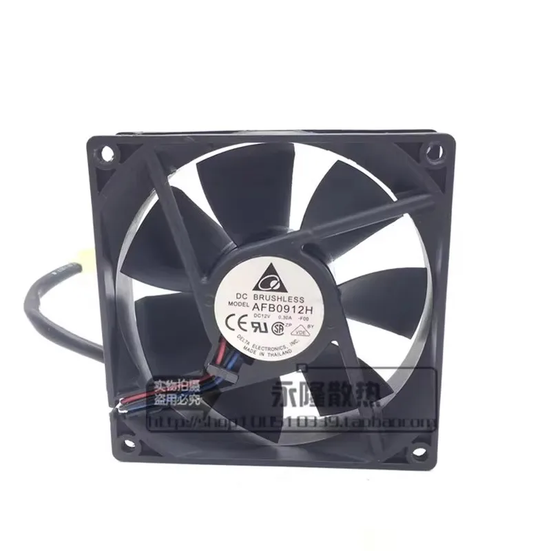 Original AFB0912H 90 * 90 * 25MM 12V 0.30A 9CM dual ball chassis power supply cooling fan 3-wire
Original AFB0912H 90 * 90 * 25MM 12V 0.30A 9CM dual ball chassis power supply cooling fan 3-wire
