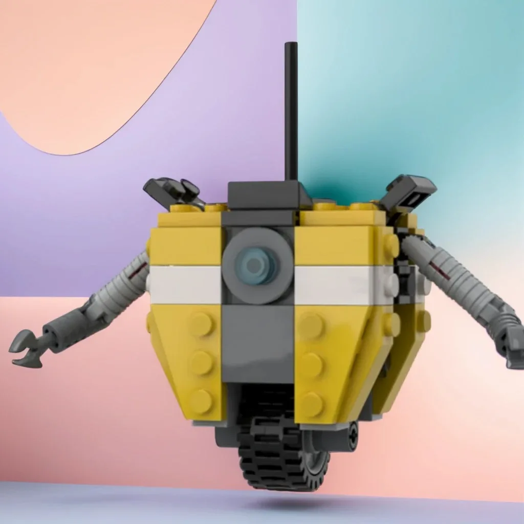 105 Pcs CL4P-TP BrickHeadz Borderlandses 2 Custom MOC Creation Building BlocksToys Gift
105 Pcs CL4P-TP BrickHeadz Borderlandses 2 Custom MOC Creation Building BlocksToys Gift