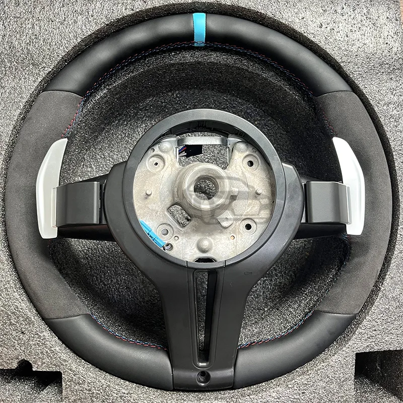 Руль B Half Alcantara для BMW F10 F11 F20 F21 F22 F25 F30 F31 F32 F33 F34 F36 F01 F06 F07 F12 F13 M3 M4 M5
Руль B Half Alcantara для BMW F10 F11 F20 F21 F22 F25 F30 F31 F32 F33 F34 F36 F01 F06 F07 F12 F13 M3 M4 M5