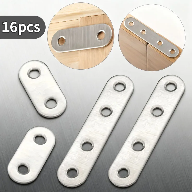 16pcs corner codes, flat fasteners, furniture repair connectors, used for cabinets, tables and chairs, hardware accessories
16pcs corner codes, flat fasteners, furniture repair connectors, used for cabinets, tables and chairs, hardware accessories