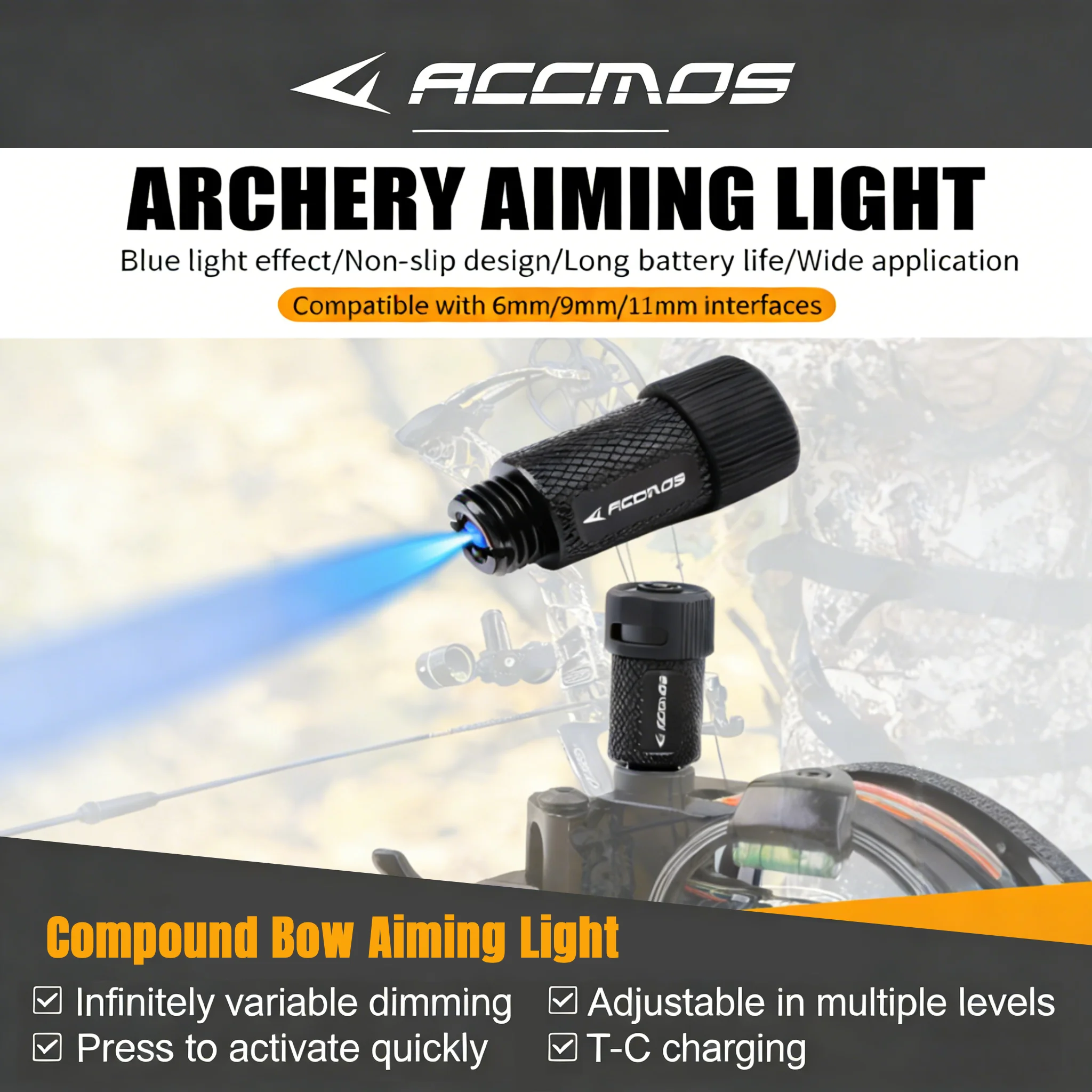 Подсветка для прицела блочного лука, 3 уровня регулировки, синий свет, совместимость с портами 6 мм, 9 мм, 11 мм, перезаряжаемая, длительное время работы от батареи
Подсветка для прицела блочного лука, 3 уровня регулировки, синий свет, совместимость с портами 6 мм, 9 мм, 11 мм, перезаряжаемая, длительное время работы от батареи