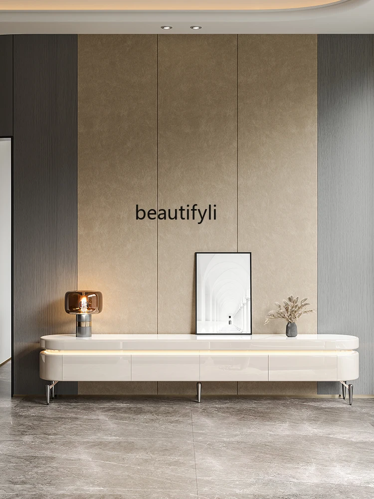 TV Cabinet Modern Minimalist High Sense Stone Plate Living Room New French Cream Style Home Floor
TV Cabinet Modern Minimalist High Sense Stone Plate Living Room New French Cream Style Home Floor